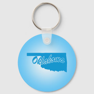 State Oklahoma Keychain