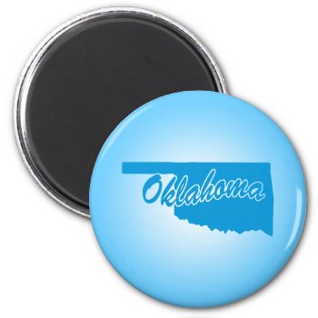 State Oklahoma Magnet by trendyteeshirts at Zazzle