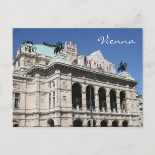 state opera wien postcard