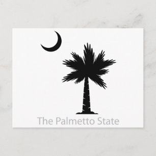 State Palmetto Postcard