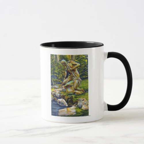 State Park Indian Statue Mug