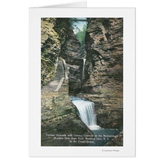 State Park View of Curtain and Cavern Cascades (Front)