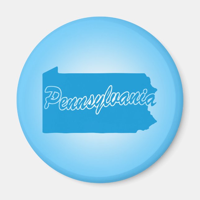 State Pennsylvania Magnet (Front)