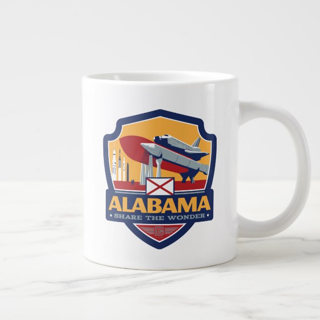 State Pride | Alabama Giant Coffee Mug (Right)