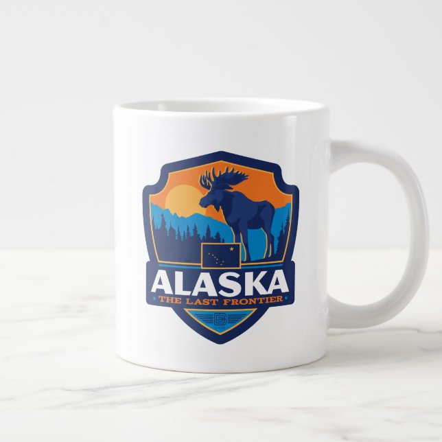State Pride | Alaska Giant Coffee Mug (Right)