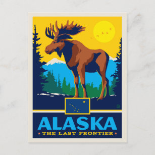State Pride   Alaska Postcard