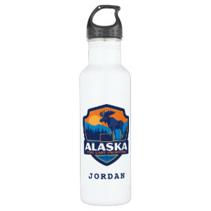State Pride Alaska Stainless Steel Water Bottle