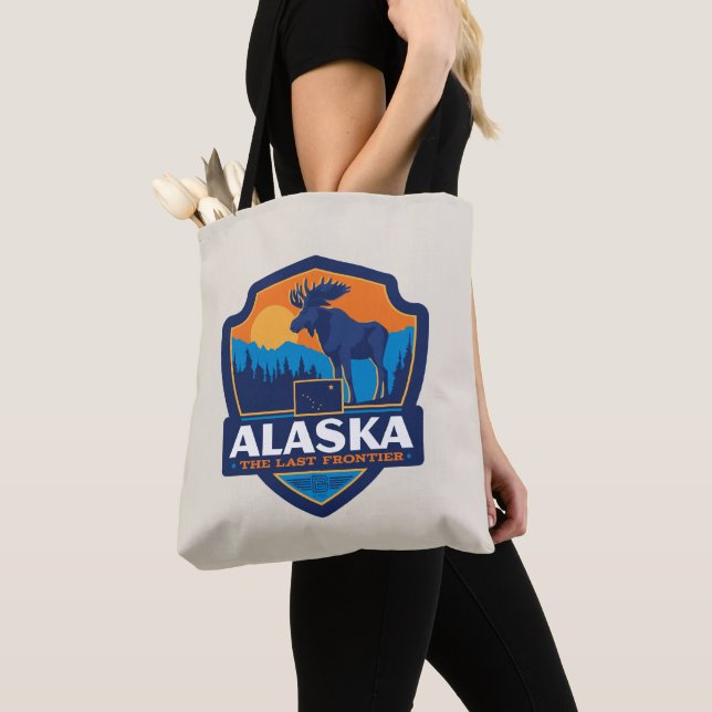 State Pride | Alaska Tote Bag (Close Up)