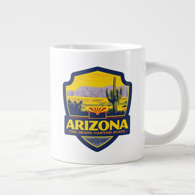 State Pride | Arizona 2 Giant Coffee Mug (Right)