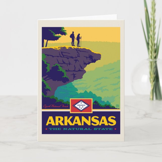 State Pride | Arkansas Card (Front)