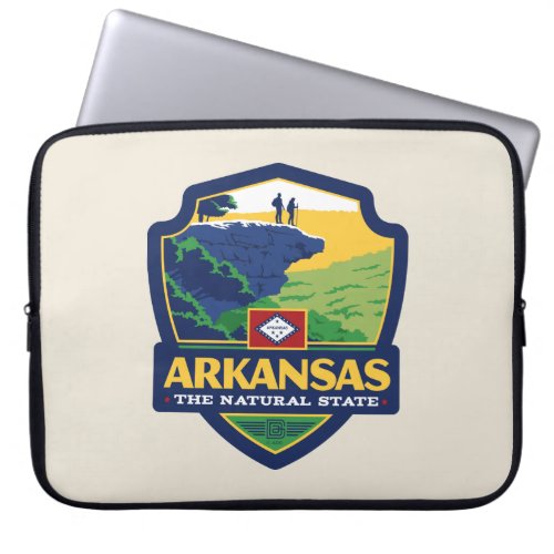 State Pride  Arkansas Laptop Sleeve