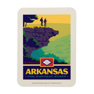 State Pride Arkansas Magnet