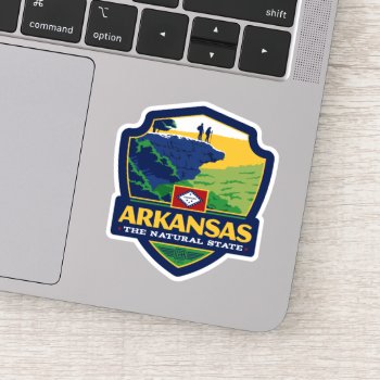 State Pride | Arkansas Sticker by AndersonDesignGroup at Zazzle