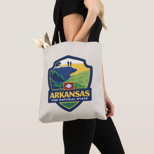 State Pride  Arkansas Tote Bag