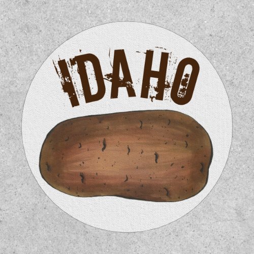 State Pride Boise IDAHO Russet Potato Potatoes ID Patch
