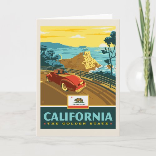 State Pride  California 2 Card