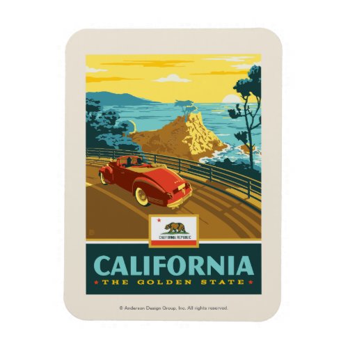 State Pride  California 2 Magnet