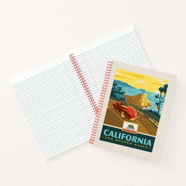 State Pride | California 2 Notebook (Inside)