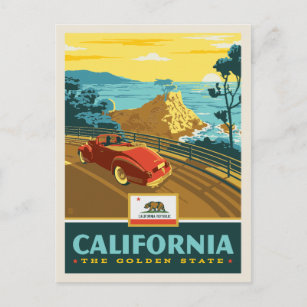 State Pride   California 2 Postcard