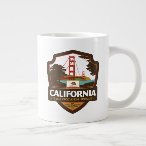 State Pride  California Giant Coffee Mug