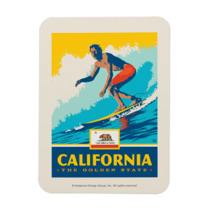 State Pride California Magnet