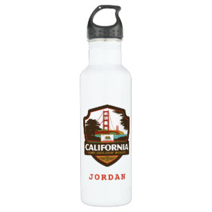 State Pride California Stainless Steel Water Bottle
