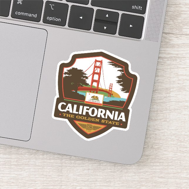 State Pride | California Sticker (Detail)