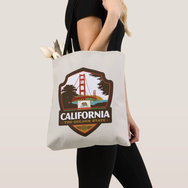 State Pride | California Tote Bag (Close Up)