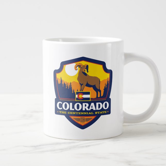 State Pride | Colorado Giant Coffee Mug (Right)