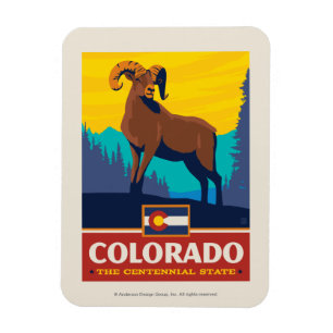 State Pride Colorado Magnet