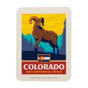 State Pride   Colorado Magnet