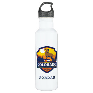 State Pride Colorado Stainless Steel Water Bottle
