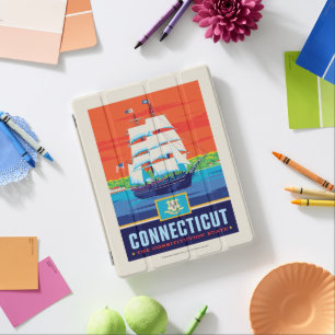 State Pride   Connecticut iPad Smart Cover