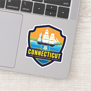 State Pride Connecticut Sticker