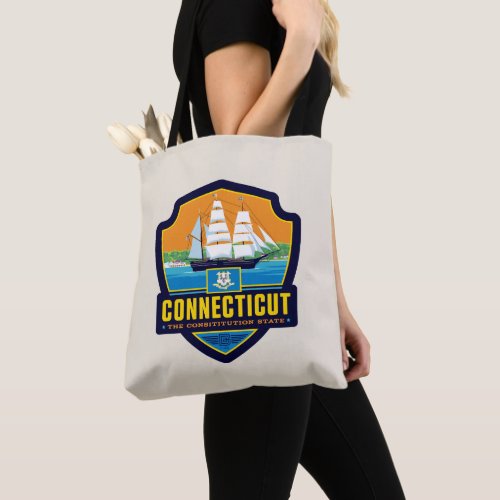 State Pride  Connecticut Tote Bag