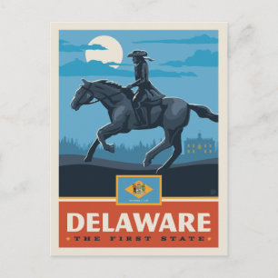 State Pride Delaware 2 Postcard