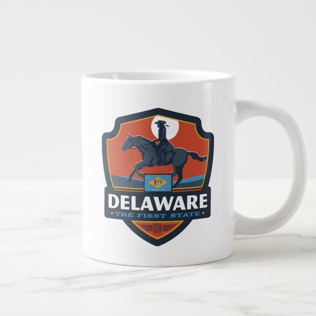 State Pride | Delaware Giant Coffee Mug (Right)