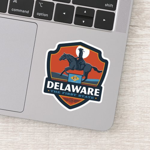 State Pride  Delaware Sticker