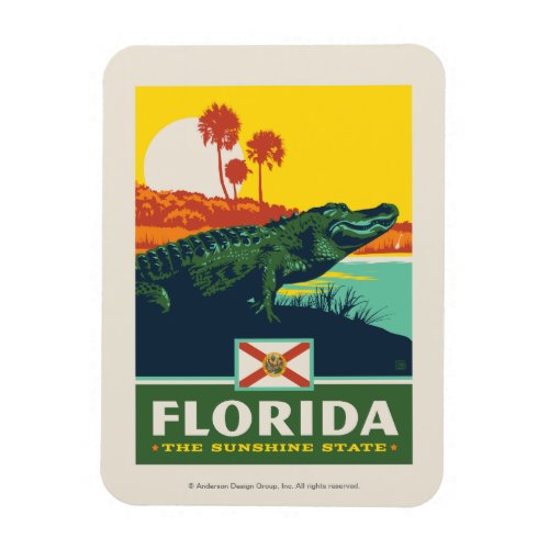 State Pride  Florida Magnet