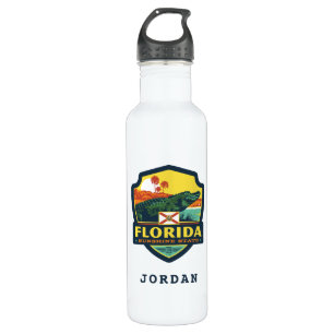 State Pride Florida Stainless Steel Water Bottle