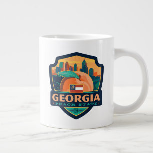 State Pride   Georgia Giant Coffee Mug