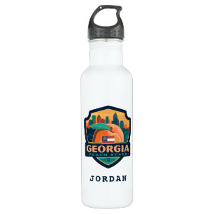 State Pride Georgia Stainless Steel Water Bottle