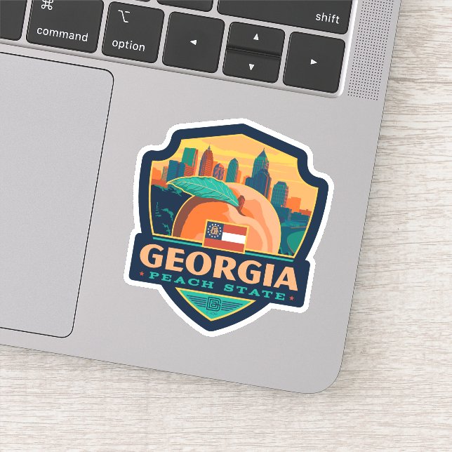 State Pride | Georgia Sticker (Detail)