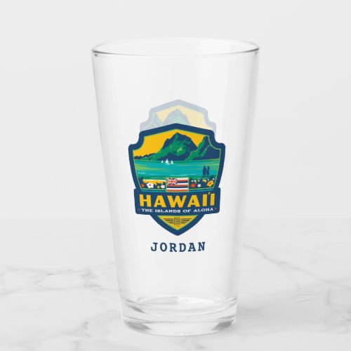 State Pride  Hawaii Glass