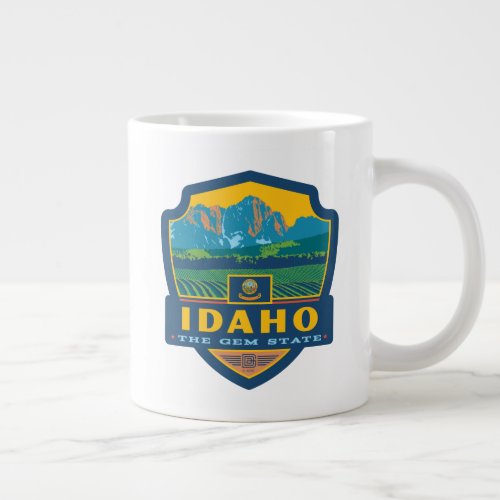 State Pride  Idaho Giant Coffee Mug