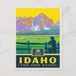 State Pride Idaho Postcard