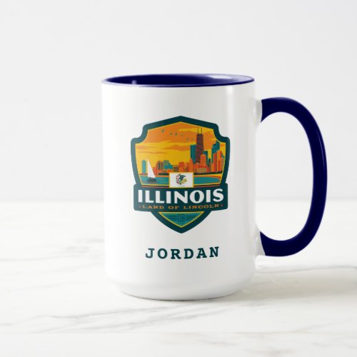 State Pride  Illinois Mug