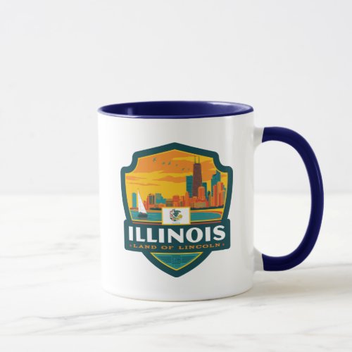 State Pride  Illinois Mug