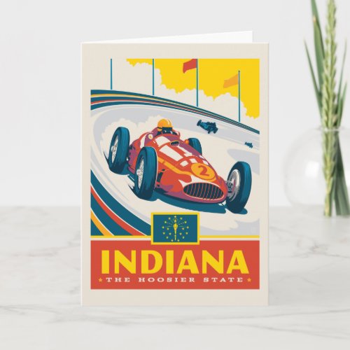 State Pride  Indiana Card