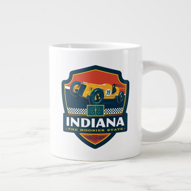 State Pride | Indiana Giant Coffee Mug (Right)
